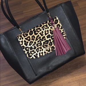 Kate Spade:animal hide tote